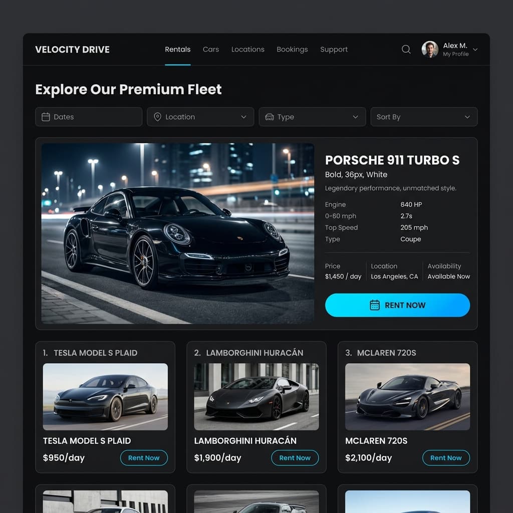 Car Rental Platform